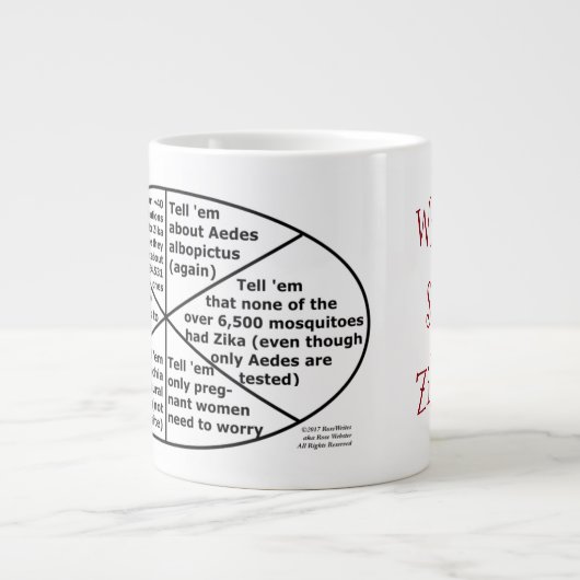 Spin op Zika 20 oz. Mok van RoseWrites (Voorkant)