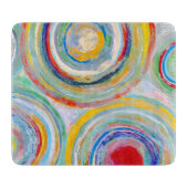 Spin Out Deco Glas Snijplank (Voorkant)