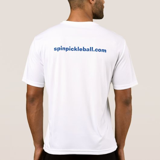Spin Pickleball Performance Shirt (Achterkant)