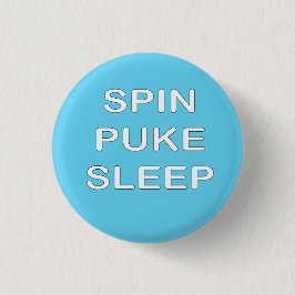 Spin puke slaapbadge ronde button 3,2 cm