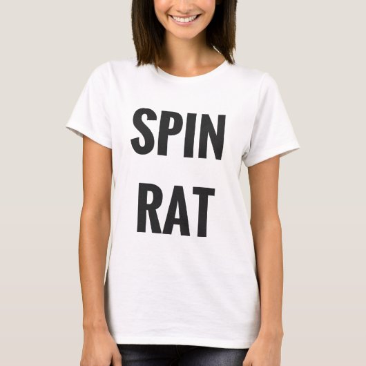 SPIN RAT - SHIRT MET SPIEREN (Voorkant)