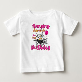 Spin rond om mijn verjaardags Halloween T-shirt