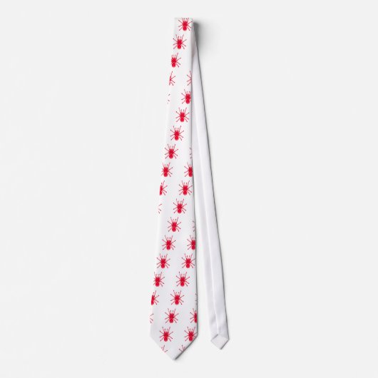 Spin (rood) stropdas (Voorkant)