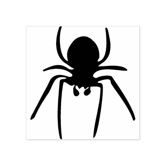 Spin silhouet kunst stempel (Afrduk)