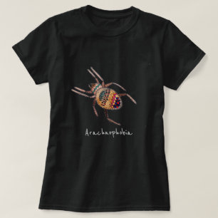 Spin slogan schattige arachnidekunst t-shirt