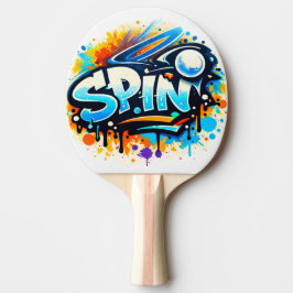 SPIN Tennis Graffiti Tafeltennisbatje