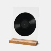 Spin the Past: The Vinyl Legacy Acryl Bord (Hoek)