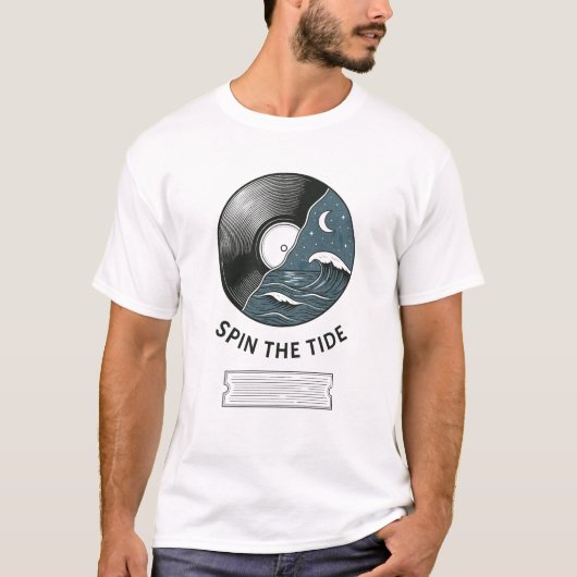Spin The Tide Lunar Sea Crest T-Shirt (Voorkant)
