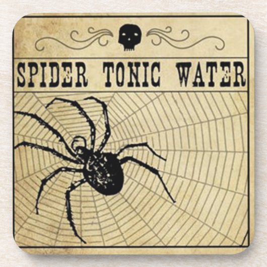 Spin Tonic Water Halloween Onderzetter (Voorkant)