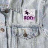 Spin Vierkante Button 5,1 Cm (In situ)