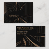 spin web design IT engineer visitekaartje (Voorkant / Achterkant)