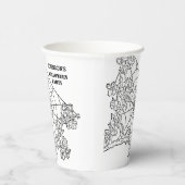 spin Web Halloween Party Paper Cups Papieren Bekers (Rechts)