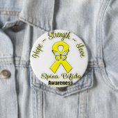 Spina Bifida Awareness Ronde Button 4,0 Cm (In situ)