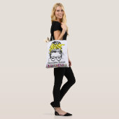 Spina Bifida Bewustzijnslint Steun Geschenken Tote Bag (Op model)