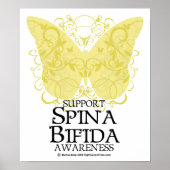 Spina Bifida Butterfly Poster (Voorkant)