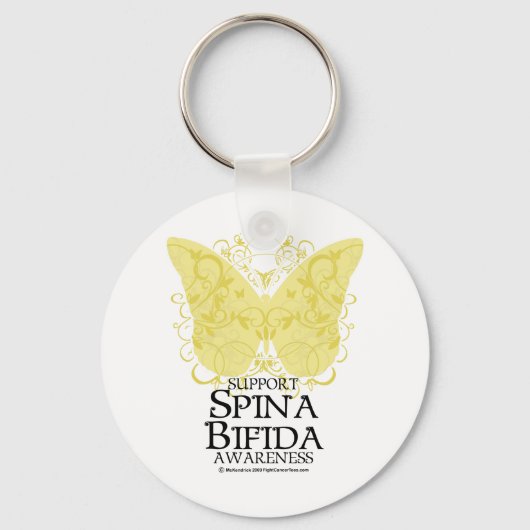 Spina Bifida Butterfly Sleutelhanger (Voorkant)