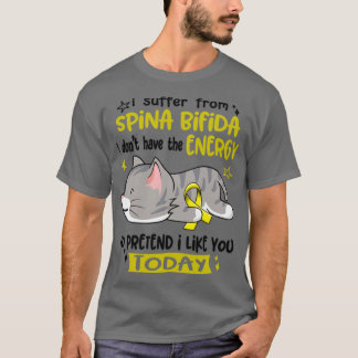 Spina Bifida heeft geen energie T-shirt