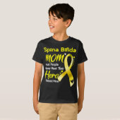 Spina Bifida Moeder Ik heb de mijne opgevoed T-shirt (Voorkant volledig)