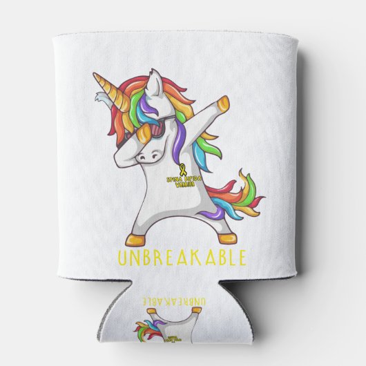 SPINA BIFIDA Warrior Onbreekbaar Blikjeskoeler (Achterkant)