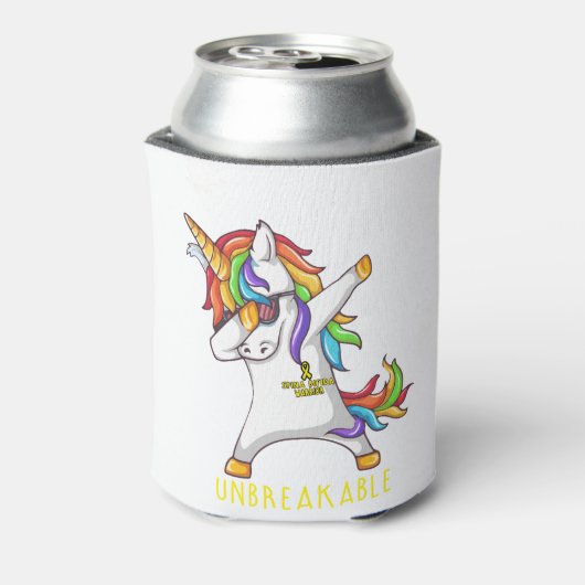 SPINA BIFIDA Warrior Onbreekbaar Blikjeskoeler (Blikje Achterkant)