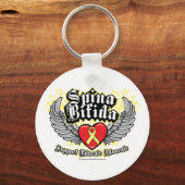 Spina Bifida Wings Sleutelhanger (Voorkant)