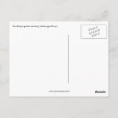 spinaaimaap briefkaart (Achterkant)