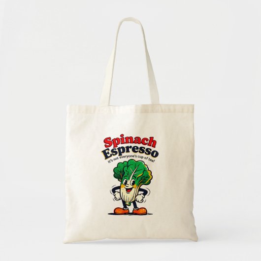 Spinach Espresso Bag Tote Bag (Voorkant)