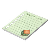 Spinach Feta Phyllo Pie Notitieblok (Linkerzijde)