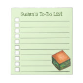 Spinach Feta Phyllo Pie Notitieblok (Voorkant)