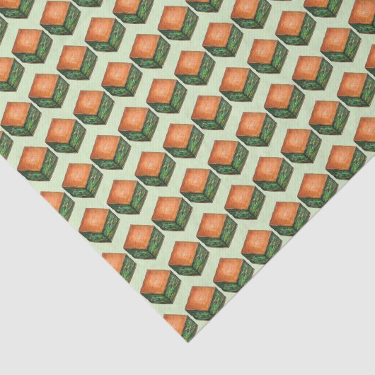 Spinach Feta Phyllo Pie Tissuepapier (Detail)