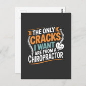 Spinal Alignment and Posture Recovery Briefkaart (Voorkant / Achterkant)