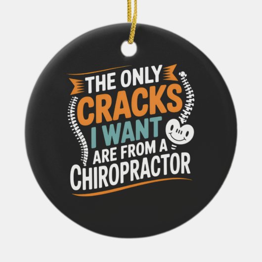 Spinal Alignment and Posture Recovery Keramisch Ornament (Voorkant)