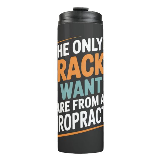 Spinal Alignment and Posture Recovery Thermosbeker (Voorkant)