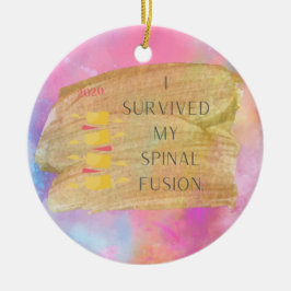 Spinal Fusion Memento Kerstmis Ornament