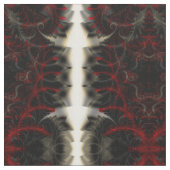 Spinal Paisley Fractal Pattern Gothic Print Stof (Close Up)