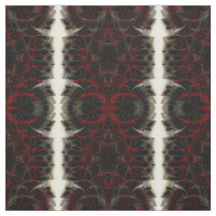 Spinal Paisley Fractal Pattern Gothic Print Stof