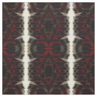 Spinal Paisley Fractal Pattern Gothic Print Stof