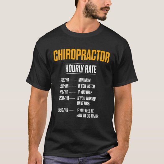 Spinale chiropractor 3 t-shirt (Voorkant)