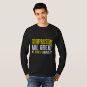 Spinale chiropractor t-shirt (Voorkant volledig)