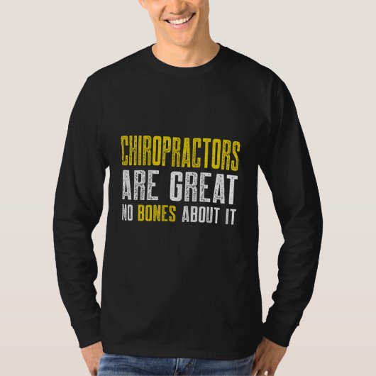 Spinale chiropractor t-shirt (Voorkant)