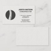 Spinale kabelbinder visitekaartje (Voorkant / Achterkant)