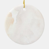 Spinale kerstversiering keramisch ornament (Achterkant)