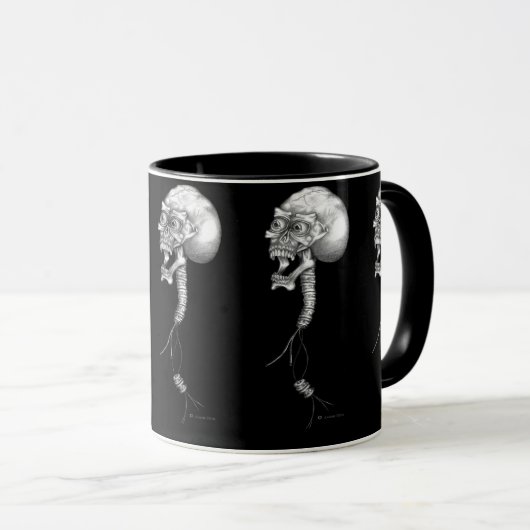 Spinale krap mok (Voorkant rechts)