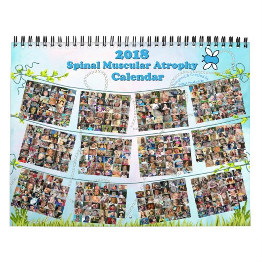 Spinale spierattrofie (SMA) Agenda 2018 Kalender (Hoes)