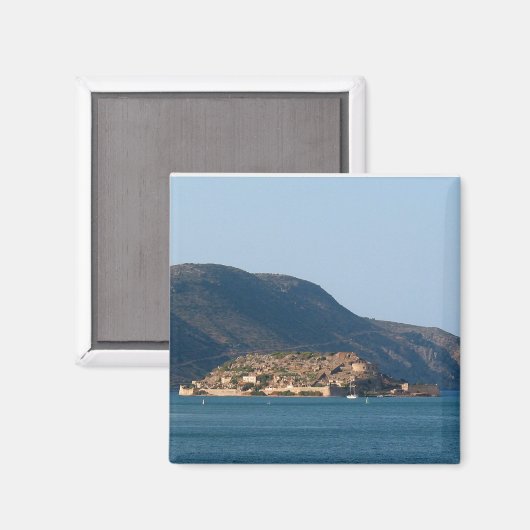 Spinalonga Island Magnet (Voorkant / Achterkant)