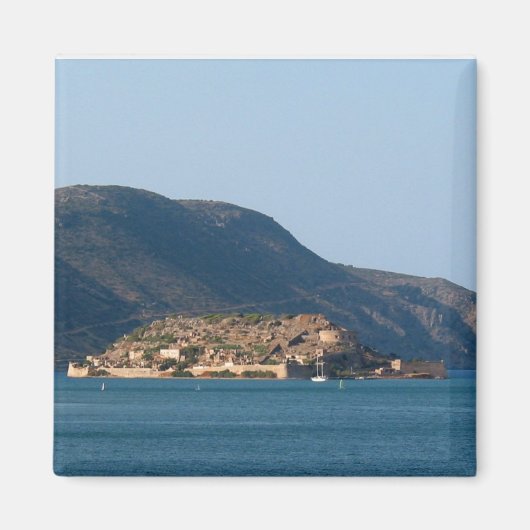 Spinalonga Island Magnet (Voorkant)