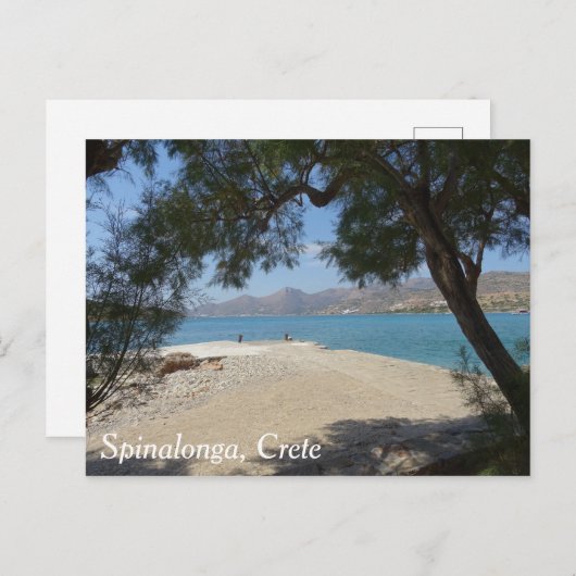 Spinalonga, Kreta Briefkaart (Voorkant / Achterkant)