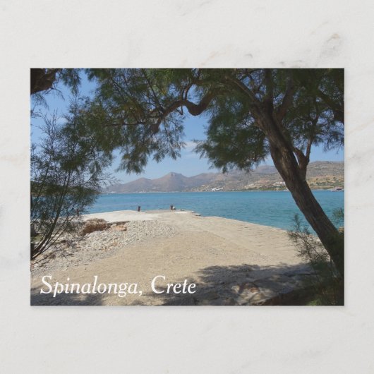 Spinalonga, Kreta Briefkaart (Voorkant)