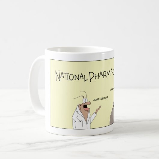 Spinapotheker Koffiemok (Voorkant links)