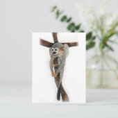 spinappen briefkaart (Staand voorkant)